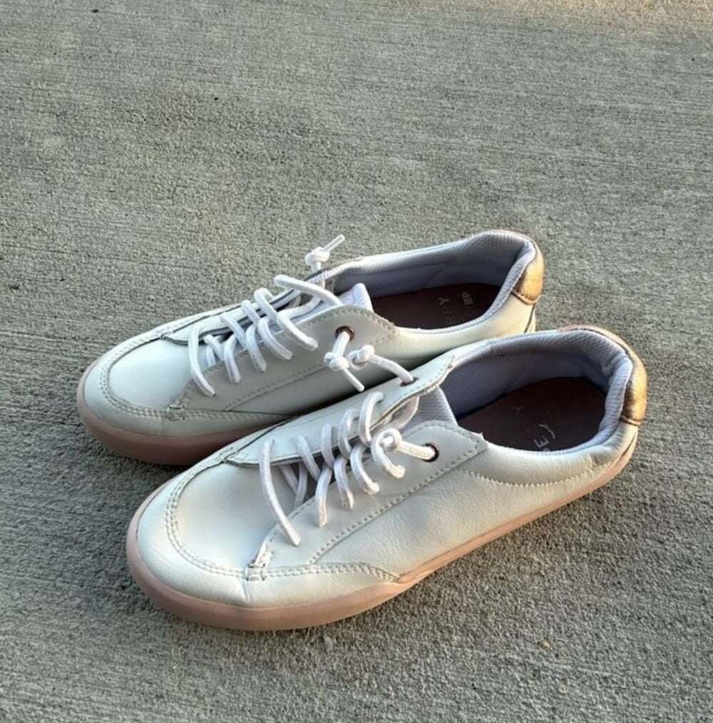 Sperry Crest Vibe Sneakers White Rose Gold Women's Shoes